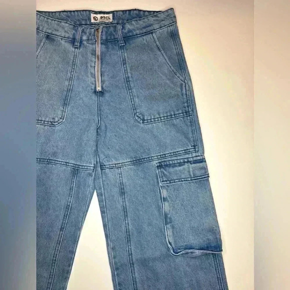 PTCL Women’s Ethical Clothing Cargo Jeans Size- 7 - Picture 7 of 12